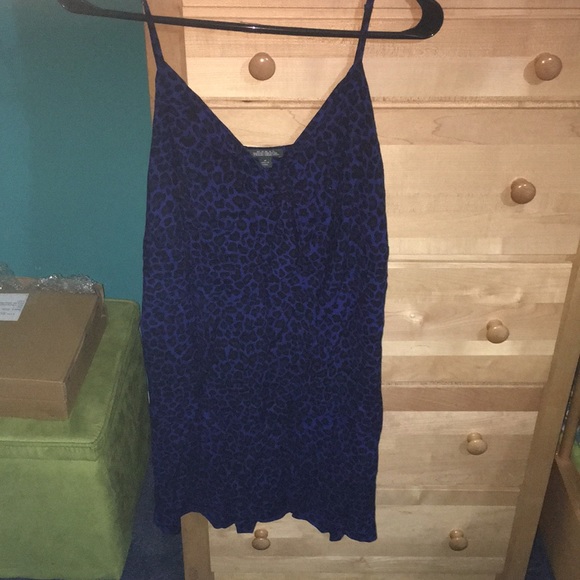 wild fable Dresses & Skirts - Blue cheetah print dress